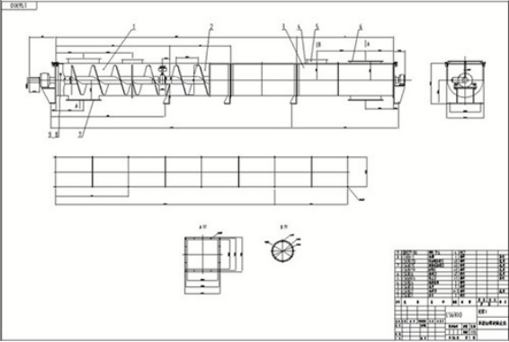 LS型螺旋輸送機分類 LS型螺旋輸送機分類